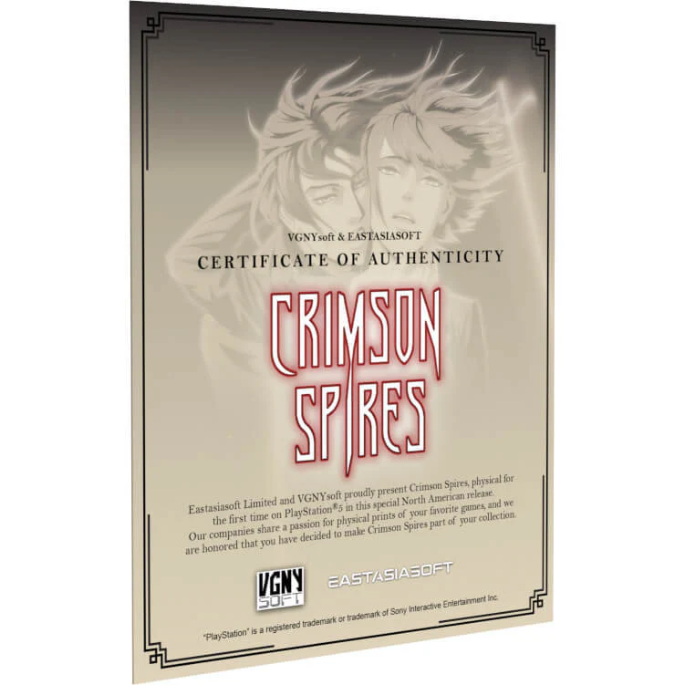 Crimson Spires - PlayStation 5 [VGNY Soft] - Image 3