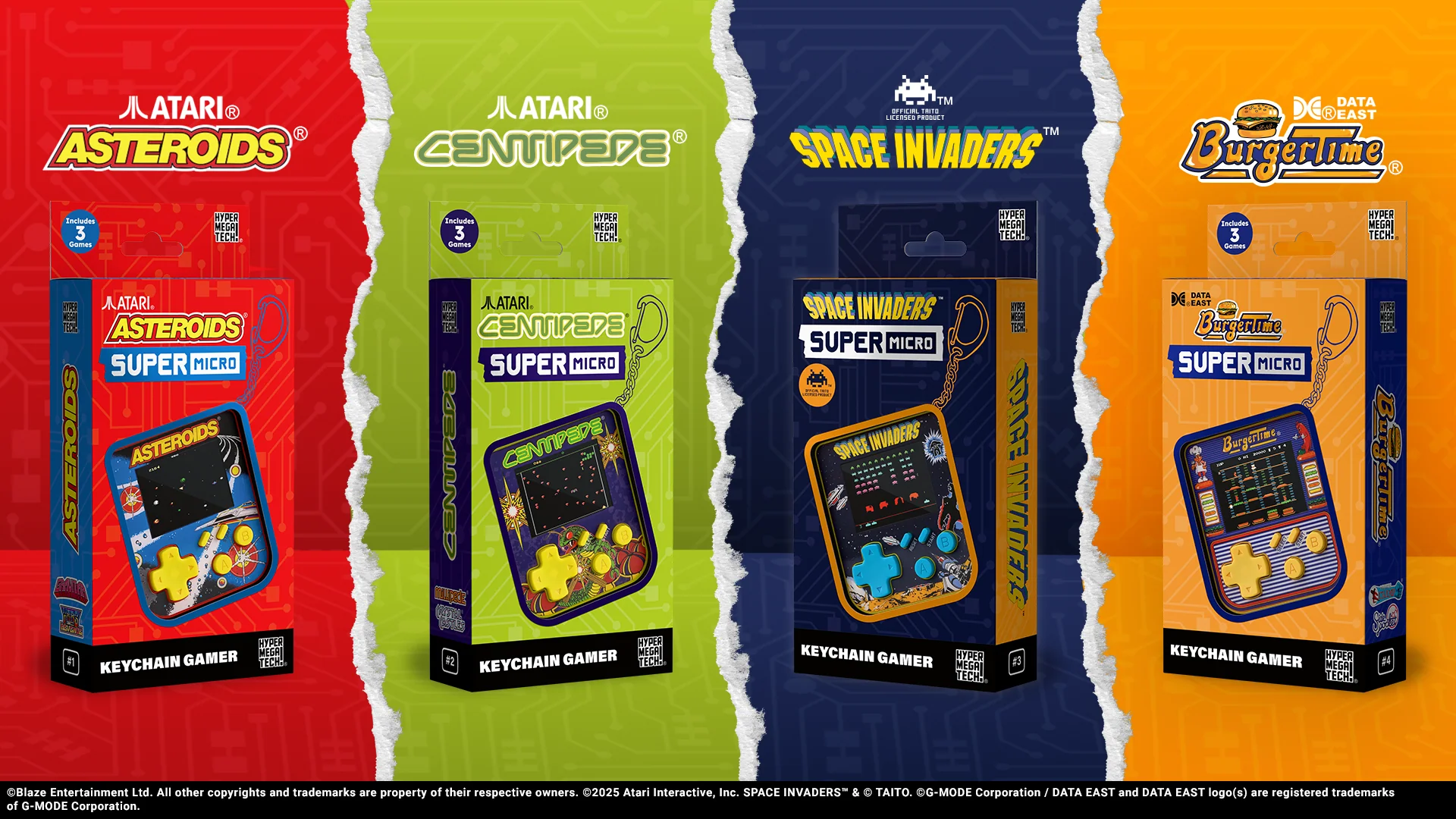 Evercade Hypermegatech Atari Centipede Key Chain - Image 3