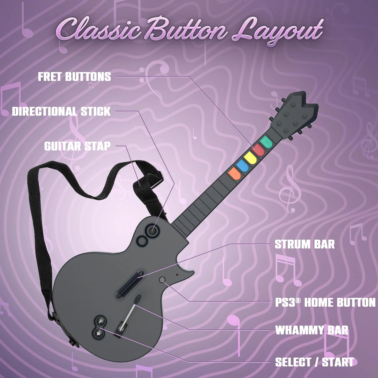 Hyper Jammer Guitar for PS3/PC (Free Shipping) - Image 7