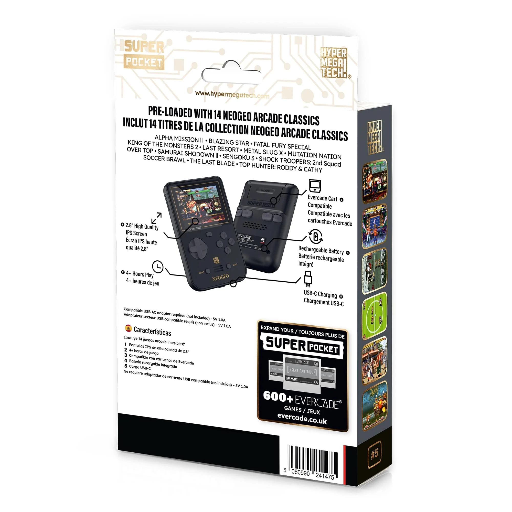 NEOGEO Super Pocket - HYPER MEGA TECH (FREE SHIPPING) - Image 7