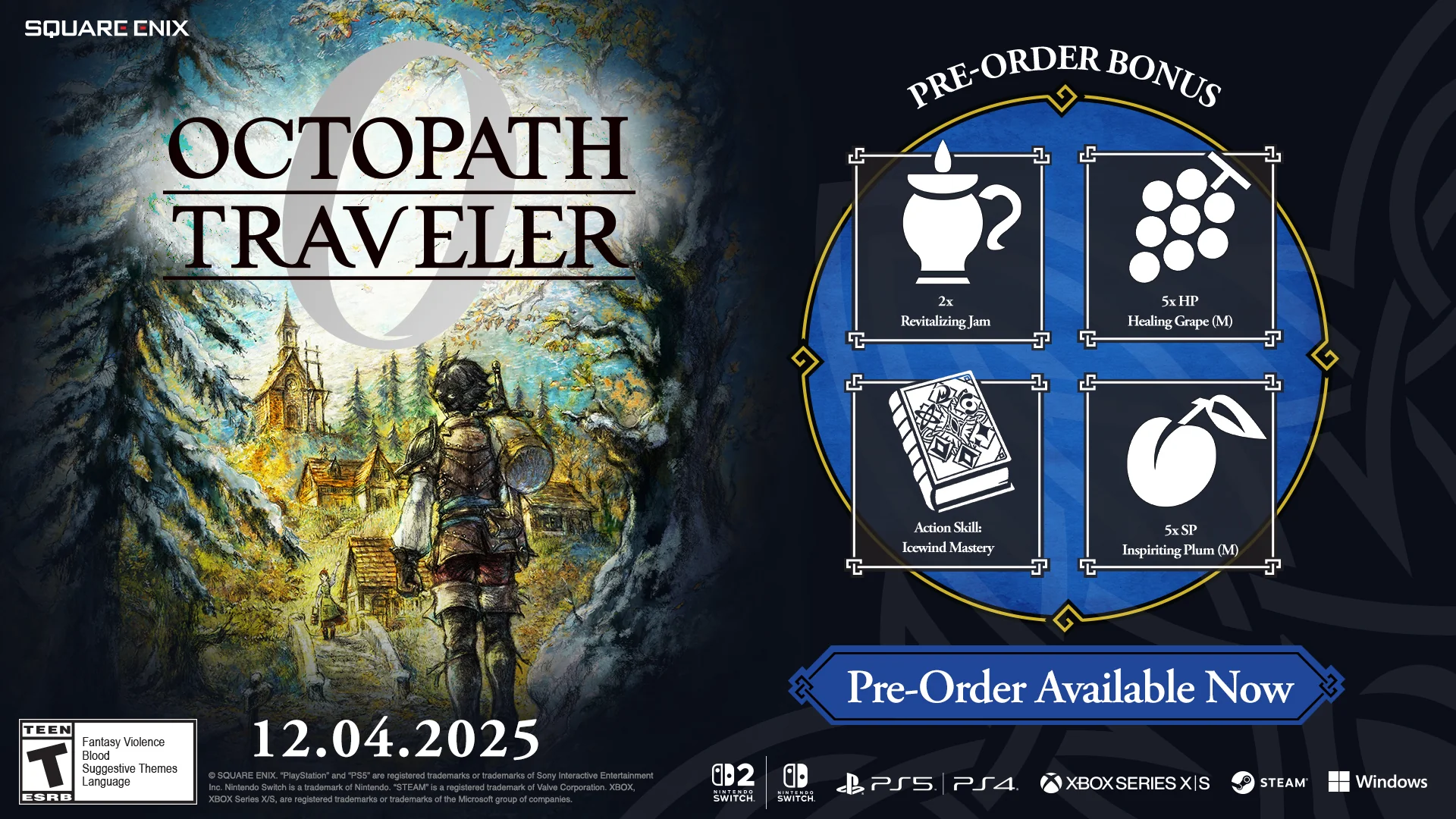 OCTOPATH TRAVELER 0 [Game-Key Card] - Nintendo Switch 2 [Backorder ETA within the Sale Promotion] - Image 3